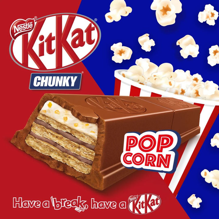 Nestle Kitkat Chunky Popcorn Chocolate, 42g