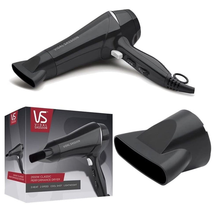 Vidal Sassoon Classic Perfomance Hair Dryer Black