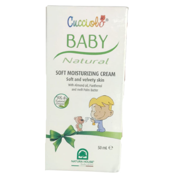 Cucciolo Natural Baby Soft Moist Cream, 50ml