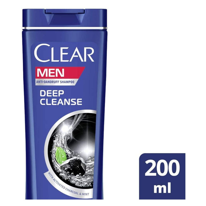 Clear Men's Anti-Dandruff Shampoo Deep Cleanse, 200ml