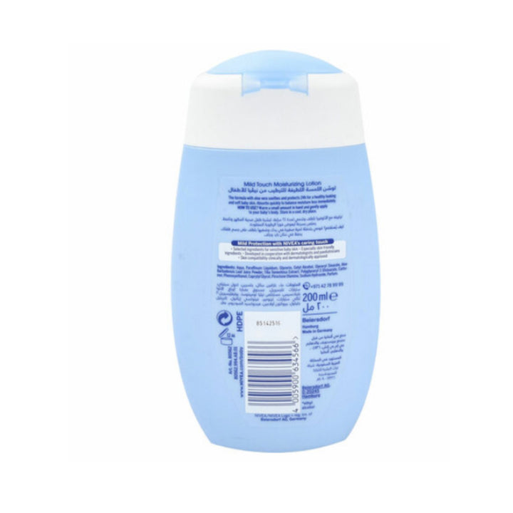 Nivea Baby Mild Touch Moisturizing Lotion, 200ml