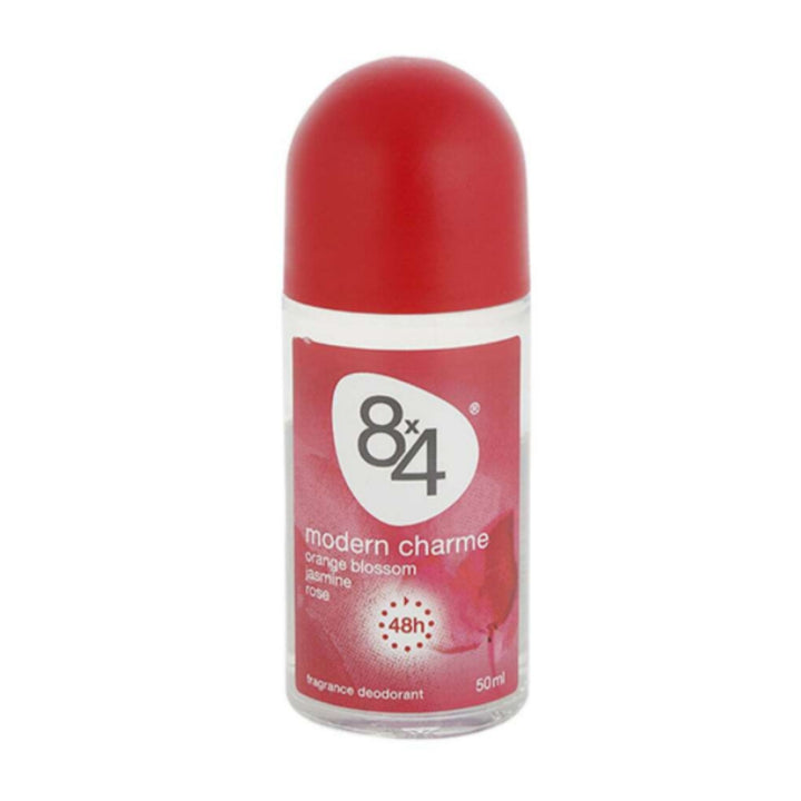 8x4 Modern Charme Roll-on Deodorant, 50ml