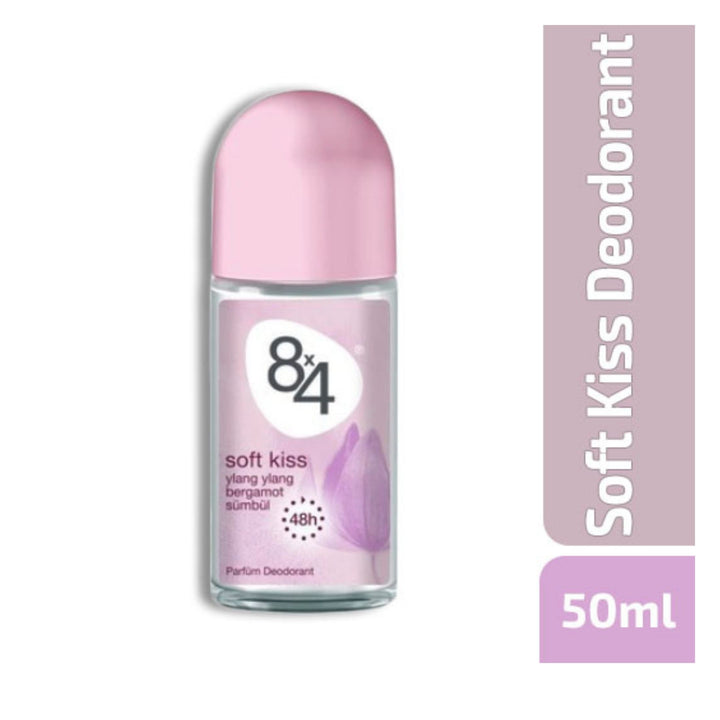 8x4 Deodorant Soft Kiss, 50ml