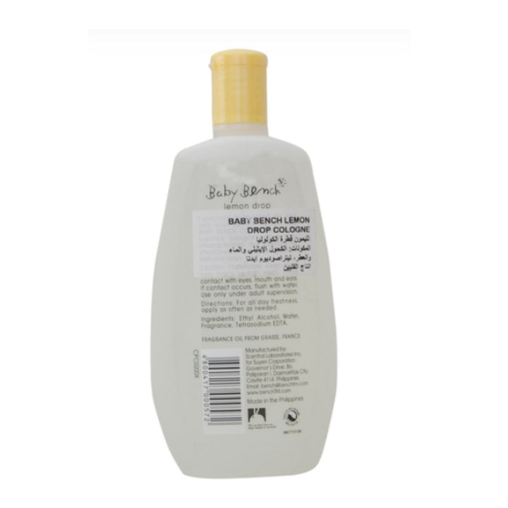 Baby Bench Colonia Lemon Drop, 200ml