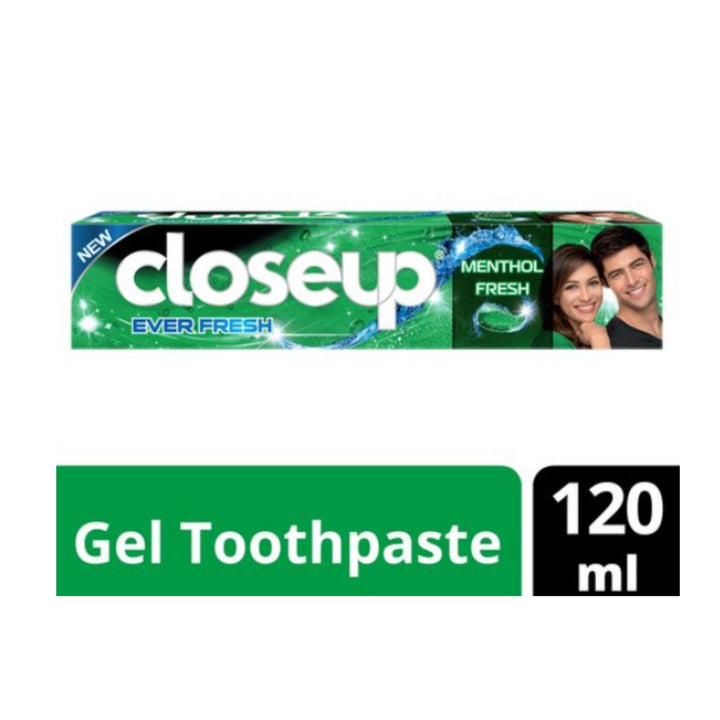 Closeup Anti-Bacterial Toothpaste Menthol Fresh, 120ml