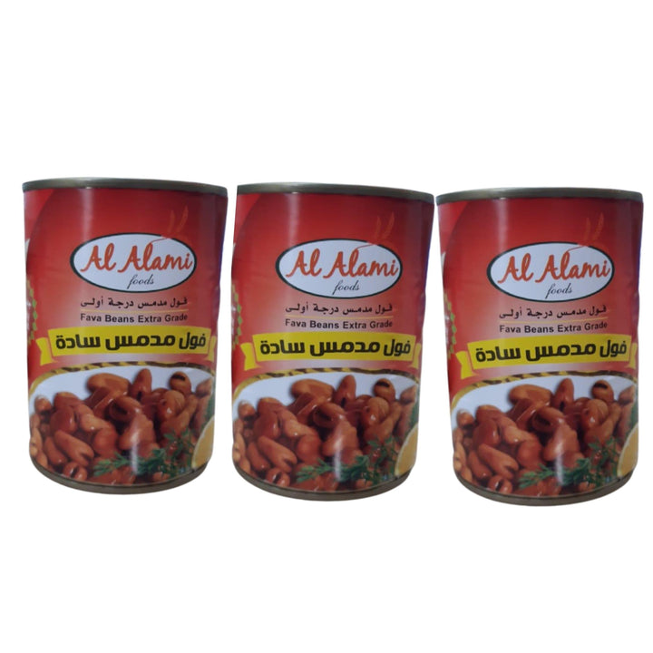 Al Alami Foods Fava Beans Extra Grade, 3 x 400g