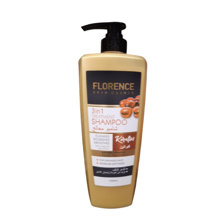 Florence Skin Clinic 3 IN 1 Treatment Shampoo Keratin, 1000ml