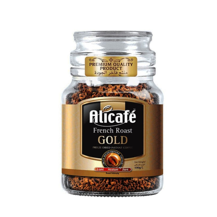 Alicafe French Roast Gold Instant Coffee Bottle, 100g