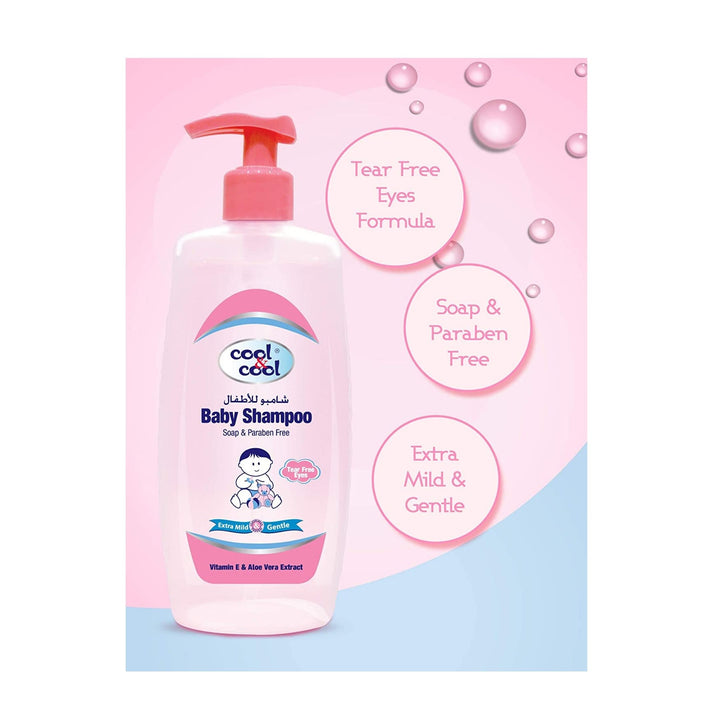 Cool & Cool Baby Shampoo, 500ml