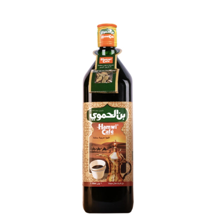 Hamwi Cafe, Arabic Coffee Liquid, 1L