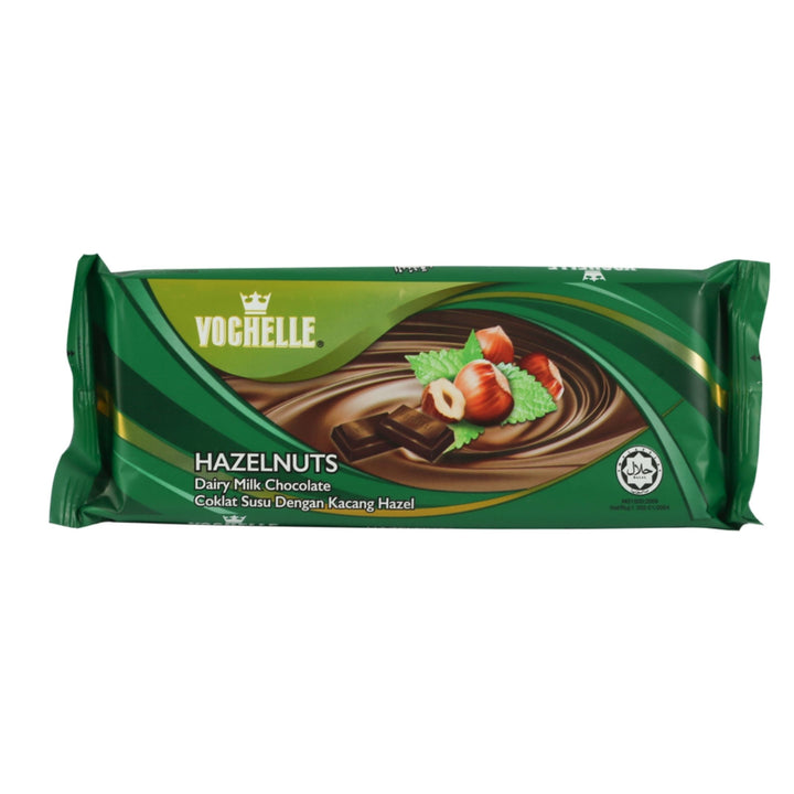 Vochelle Hazelnut Milk Chocolate, 75g