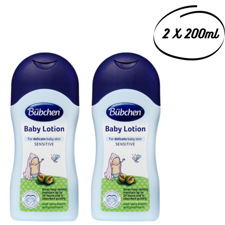 Bubchen Baby Lotion, 2 X 200ml