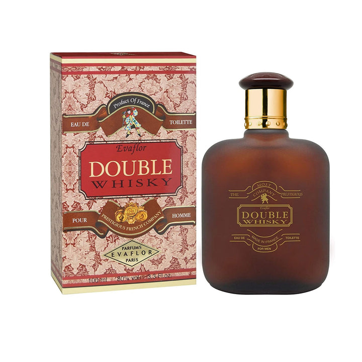 Double Whiskey Eau de Toilette for Men, 100ml