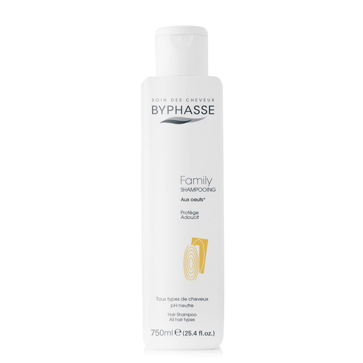 Byphasse Family Shampoo With Egg All Hair Types, 750ml