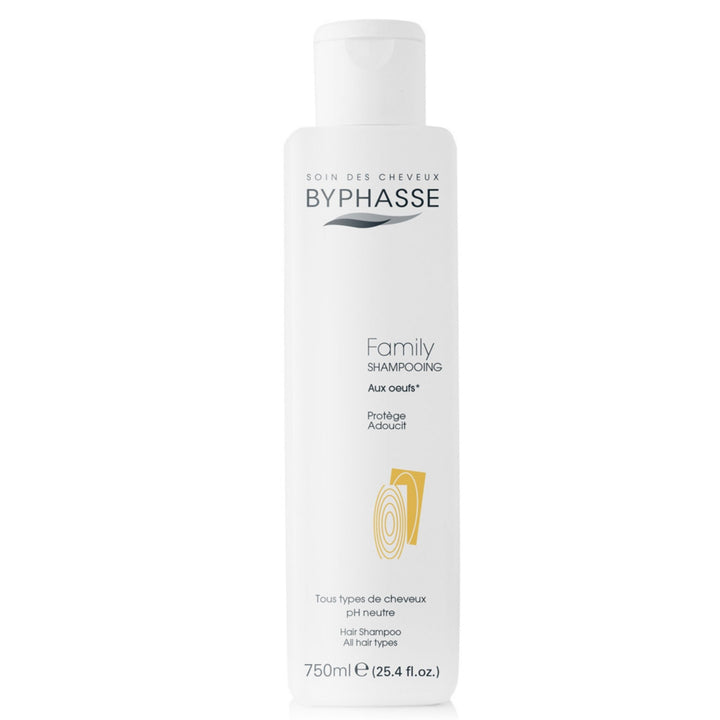 Byphasse Family Shampoo With Egg All Hair Types, 750ml