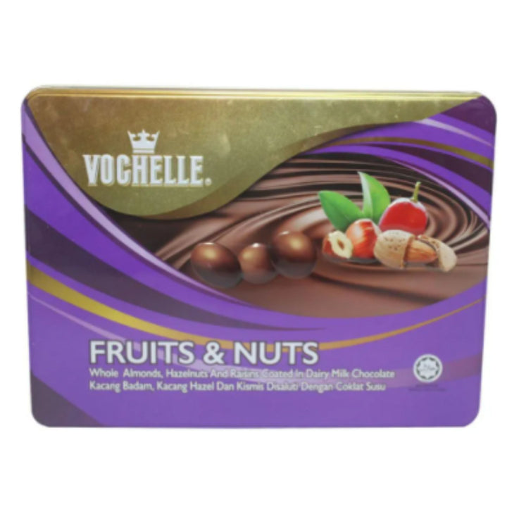 Vochelle Fruits and Nuts Tin, 180g