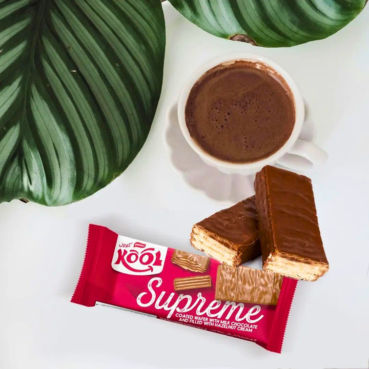 Palmary Kool Supreme Chocolate Coated Wafer With Hazelnut 115g