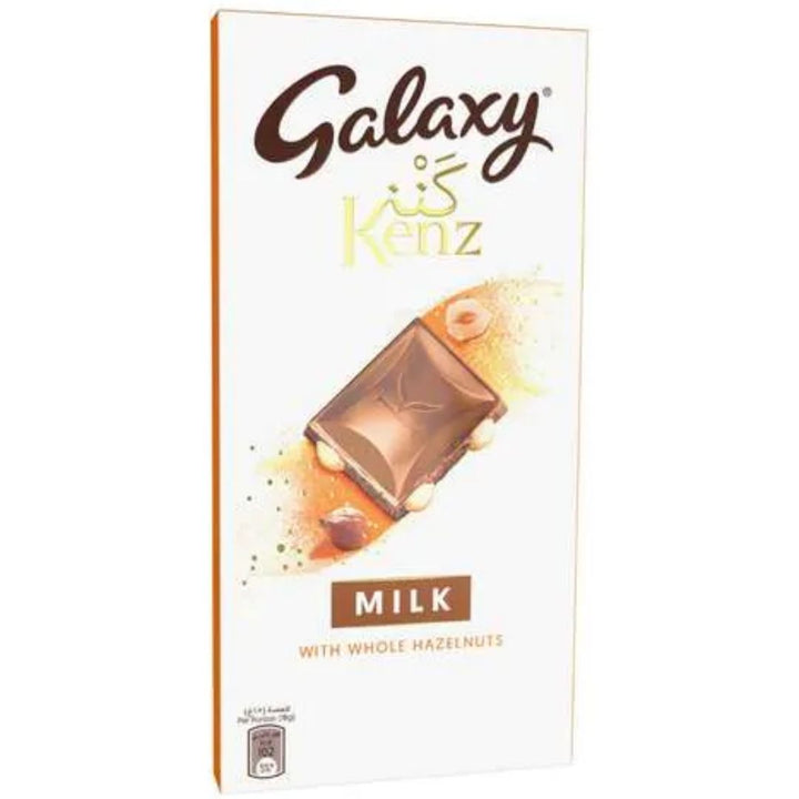 Galaxy Kenz Milk Whole Hazelnut, 90g