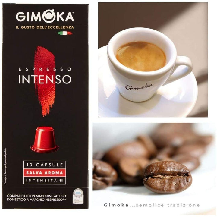 Gimoka Espresso Intenso Coffee Capsules, 55g