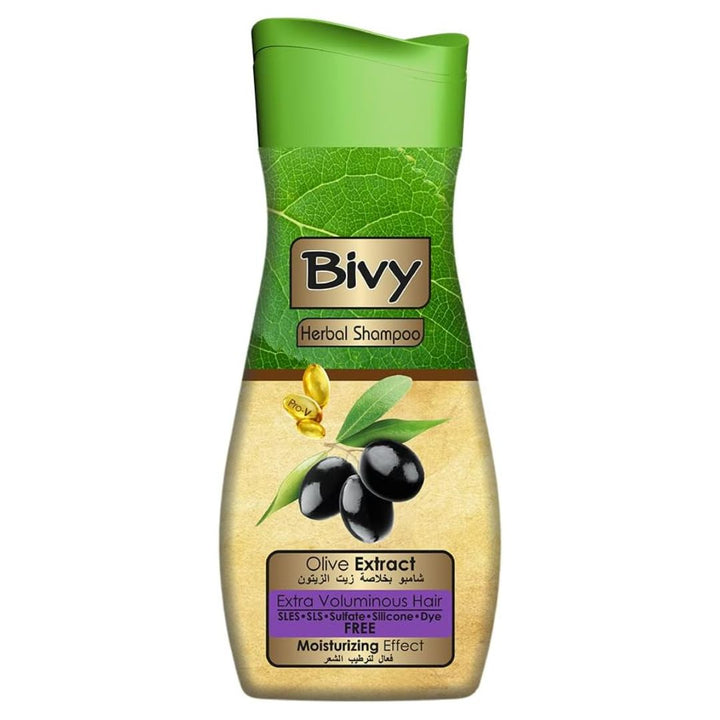 Bivy Herbal Shampoo with Olive Extract, 600ml