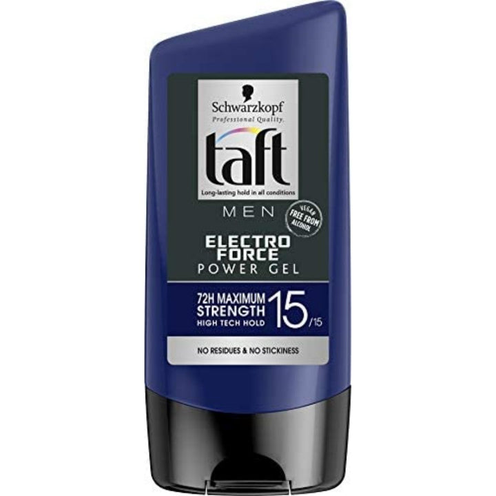 Taft Men Electro Force Power Gel, 150ml