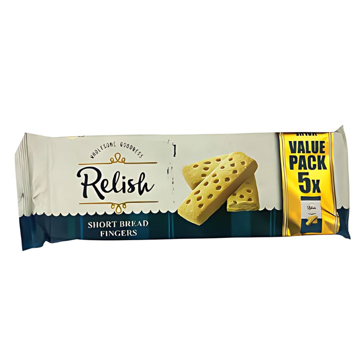 Relish Shortbread Fingers Value Pack, 5x36g