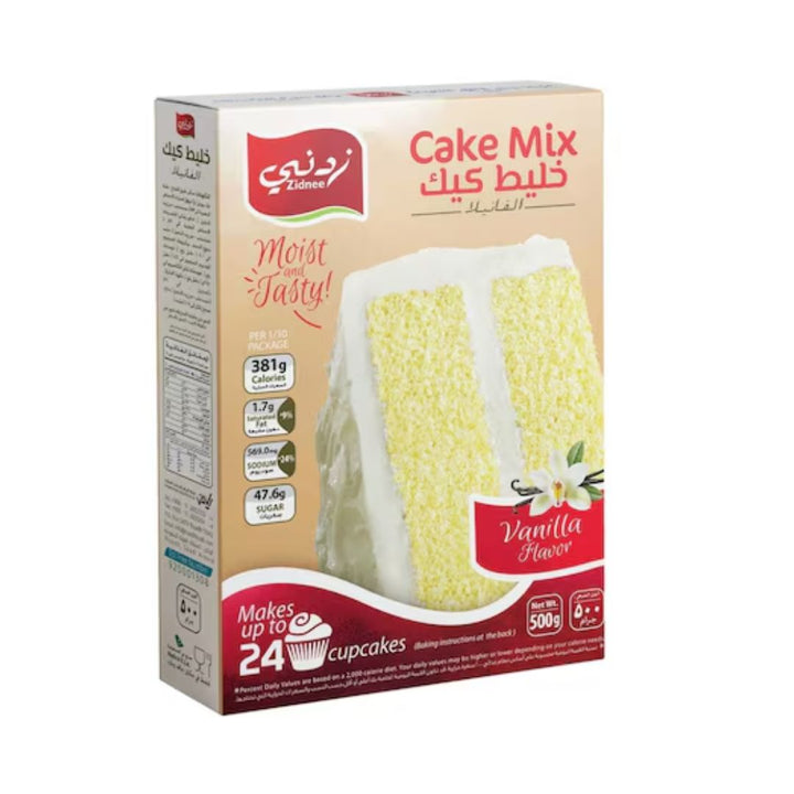 Zidnee Vanilla Cake Mix, 500g