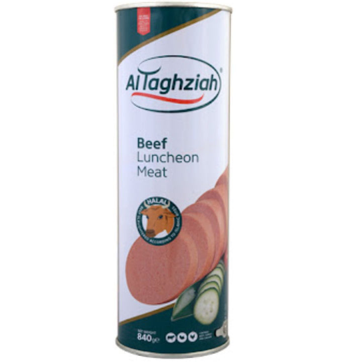 Al Taghziah Beef Luncheo Meat, 840ml