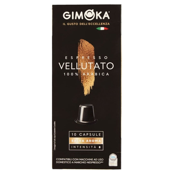 Gimoka Espresso Vellutato Coffee Capsules, 55g