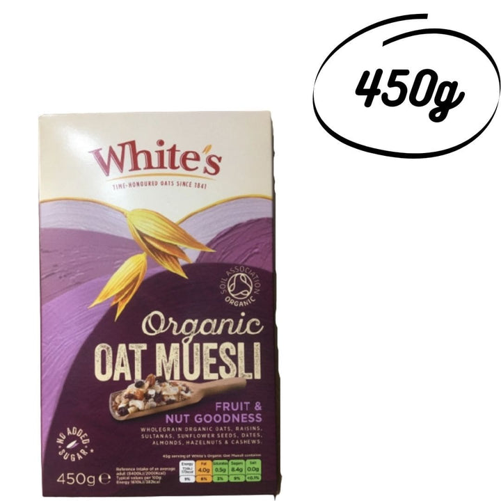 White's Oat Muesli Fruit & Nut Goodness, 450g