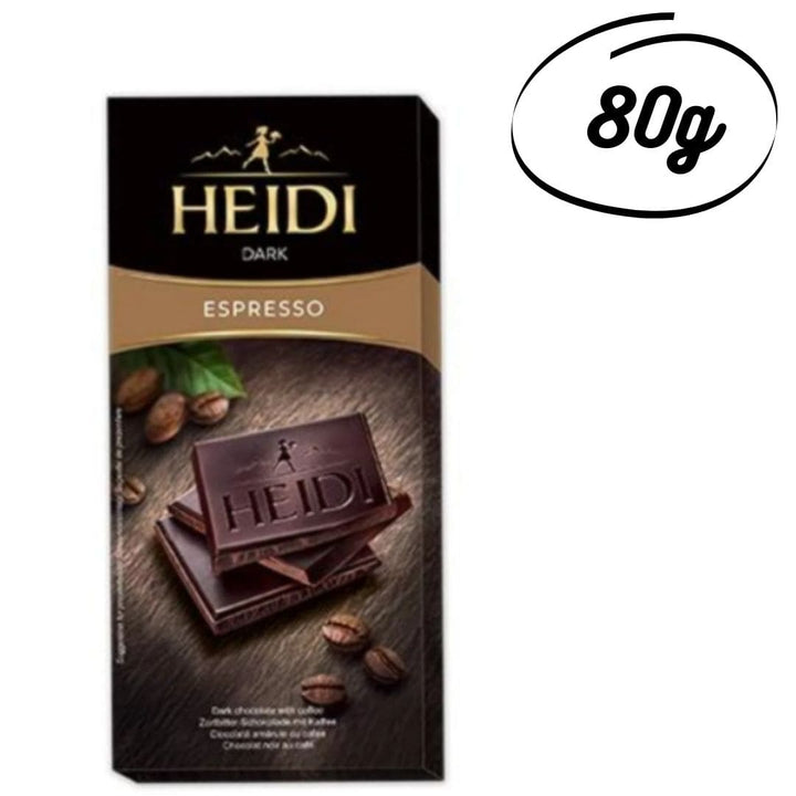 Heidi Dark Chocolate Bar With Coffee, 80g