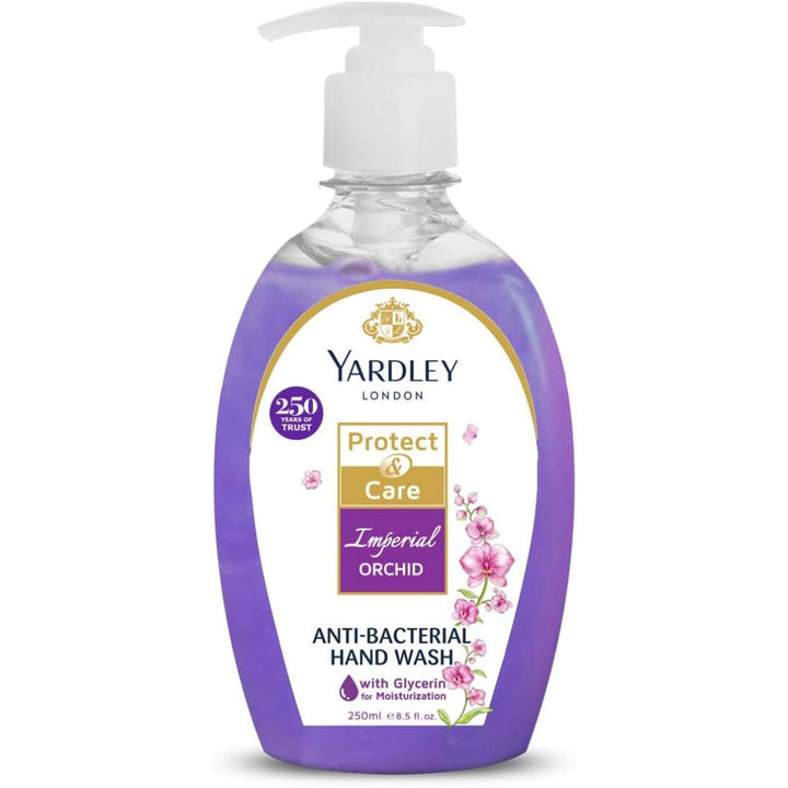 Yardley London imperial orchid antibacterial hand wash, 250 ml