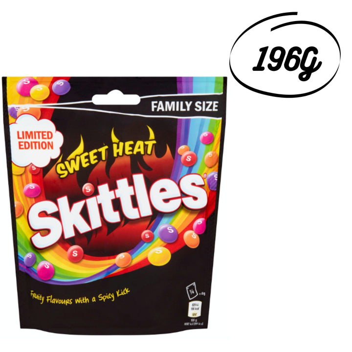 Skittles Sweet Heat Candy Bag, 7.2 Ounce 196g