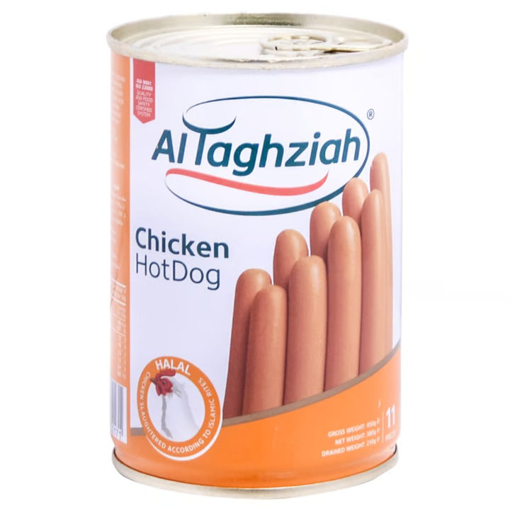 Al Taghziah Chicken Hot Dogs, 380g