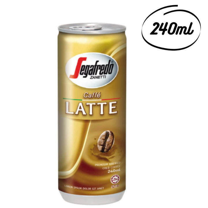 Segafredo Zanetti Latte Canned Coffee, 240ml