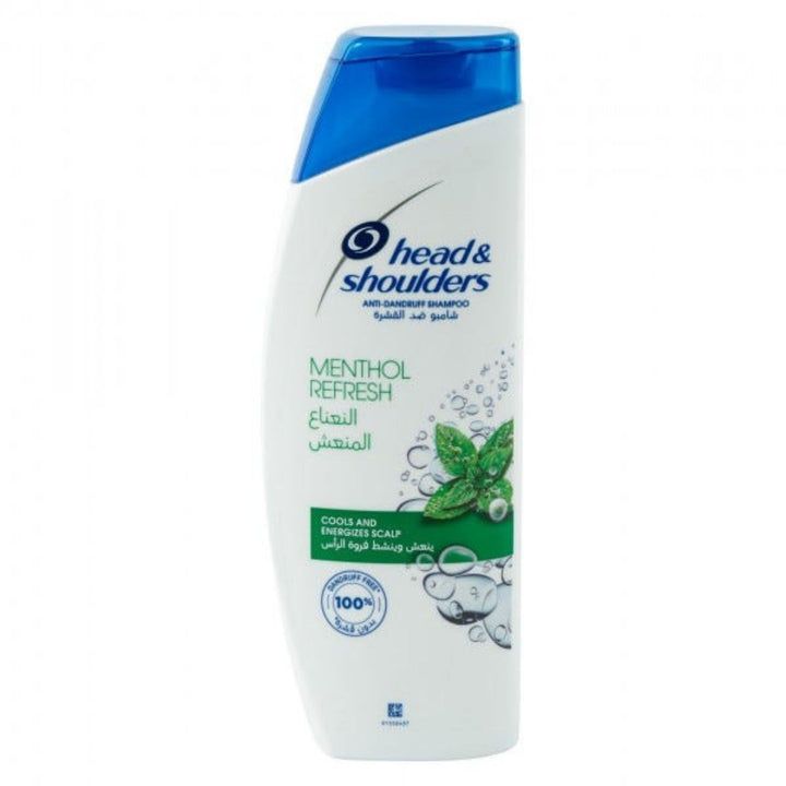 Head & Shoulders Anti-Dandruff Shampoo Natural Menthol, 400ml