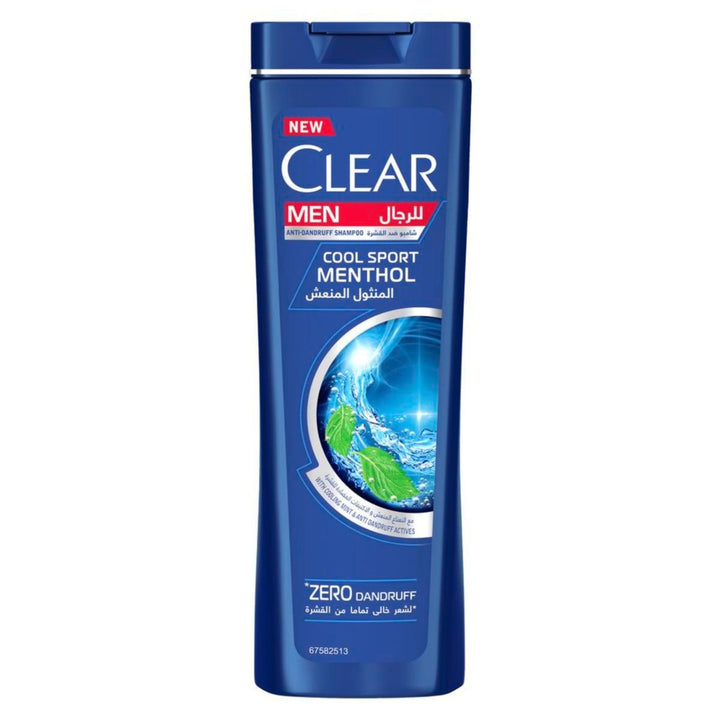 Clear Men's Anti-Dandruff Shampoo Cool Sport Menthol, 200ml