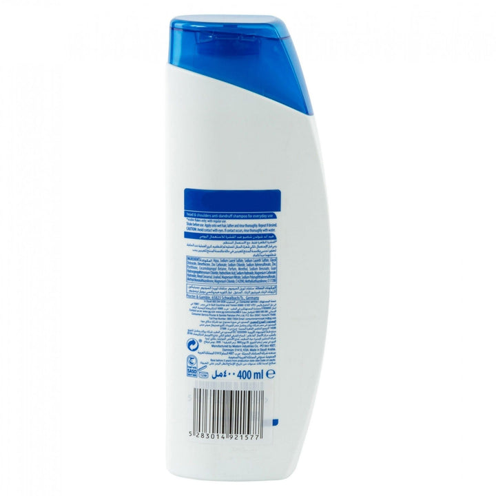 Head & Shoulders Anti-Dandruff Shampoo Natural Menthol, 400ml