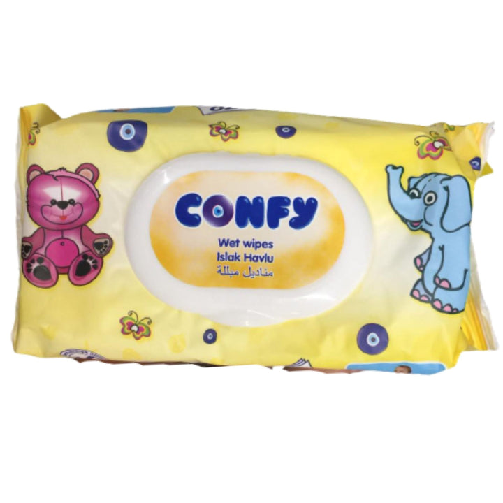 Confy Baby Wet Wipes, 70Pc (yellow)