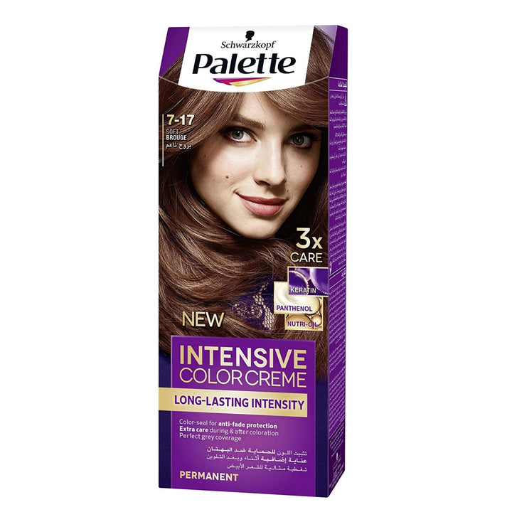 Palette Permanent Hair Dye Dark Brown