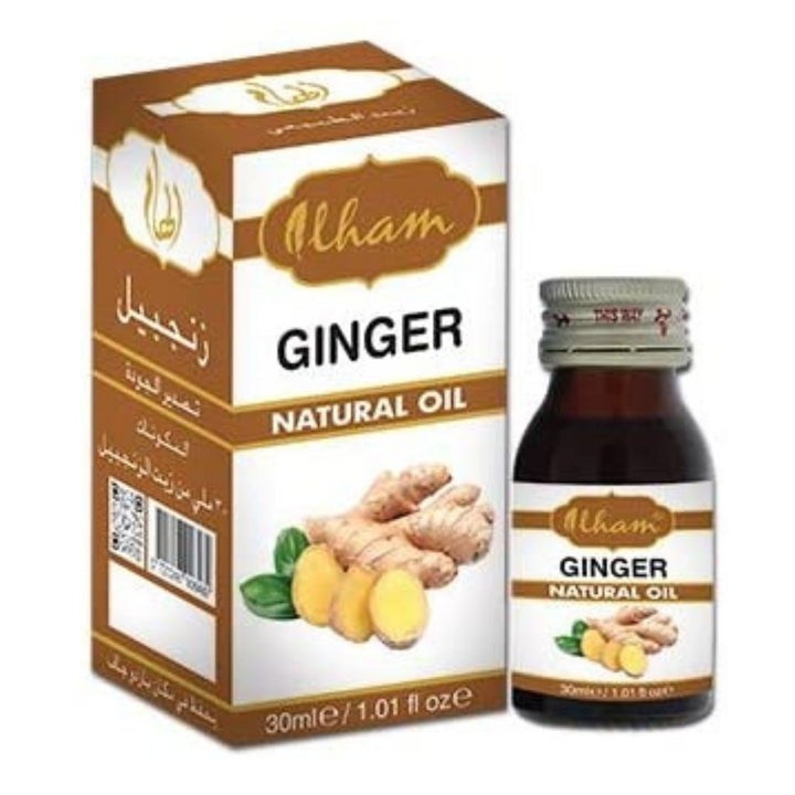 Alham Ginger Natural Oil For Body And Hair, 30ml