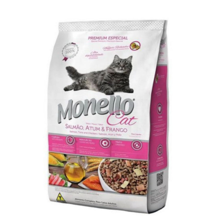 Monello Adult Cat Salmon, Tuna & Chicken, 1kg