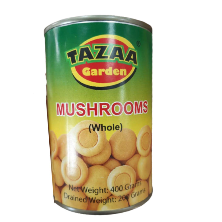 Tazaa Garden Mushrooms Whole, 400g