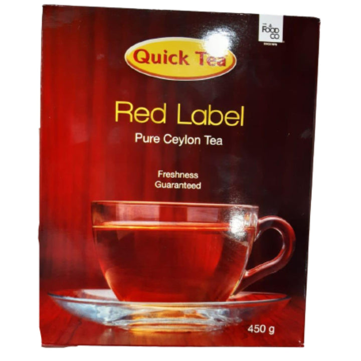 Quick Tea Red Label Pure Ceylon Tea, 450g