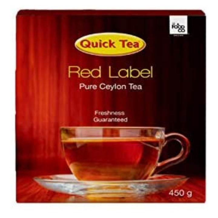 Quick Tea Red Label Pure Ceylon Tea, 450g