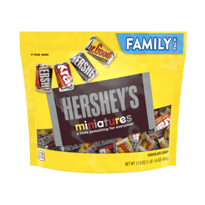 Hershey's Miniatures Assortment Family Pack,  498g