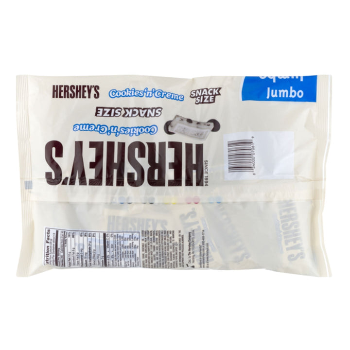 Hershey's Snack Size Cookies 'n' Creme Candy Bars, 484g