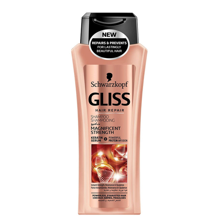 Schwarzkopf Gliss Hair Repair Shampoo Magnificent Strength, 250 ml