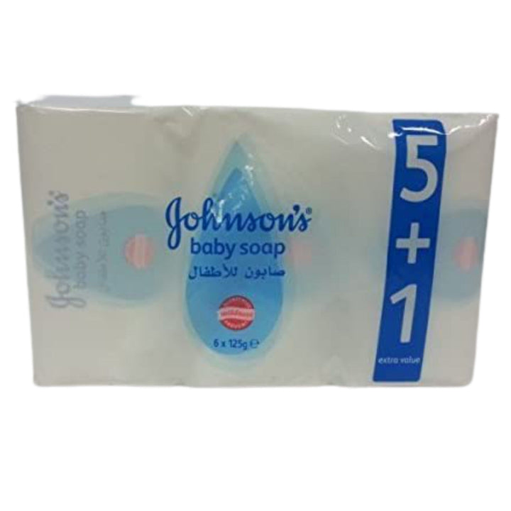 Johnson's Baby Soap Set Of 6 Soaps, 6x125g