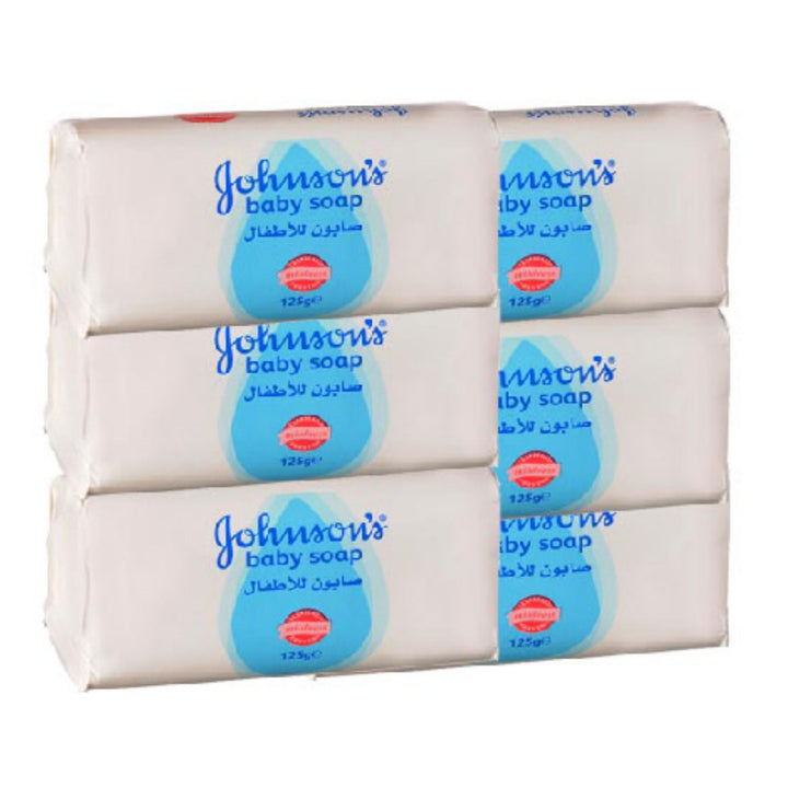 Johnson's Baby Soap Set Of 6 Soaps, 6x125g